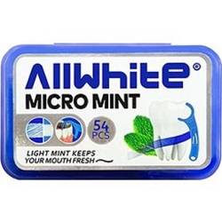 آل وایت نخ دندان کمانی با اسانس نعنا 70 عددی